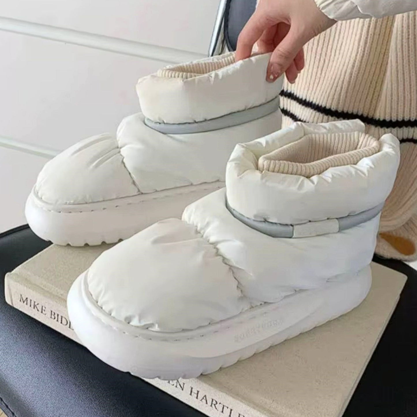 Puffy Studio Booties