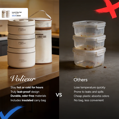 Portable Food Lunch Boxes